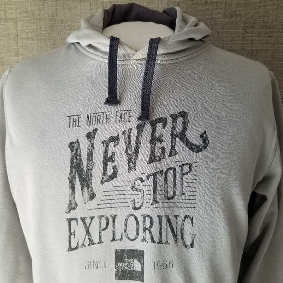 The North Face Other - THE NORTH FACE “Never Stop Exploring” Size Medium Hoodie Sweatshirt